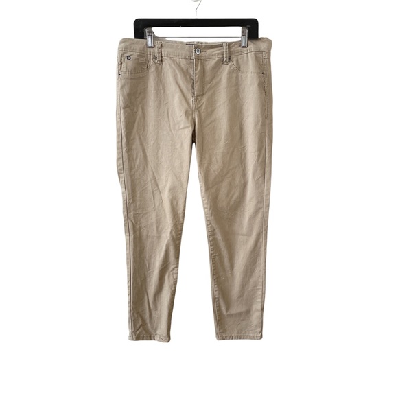 Curve Appeal Denim - ❤️ SOLD ❤️ CURVE APPEAL MINIMALIST JEGGING IN TAN BEIGE 12